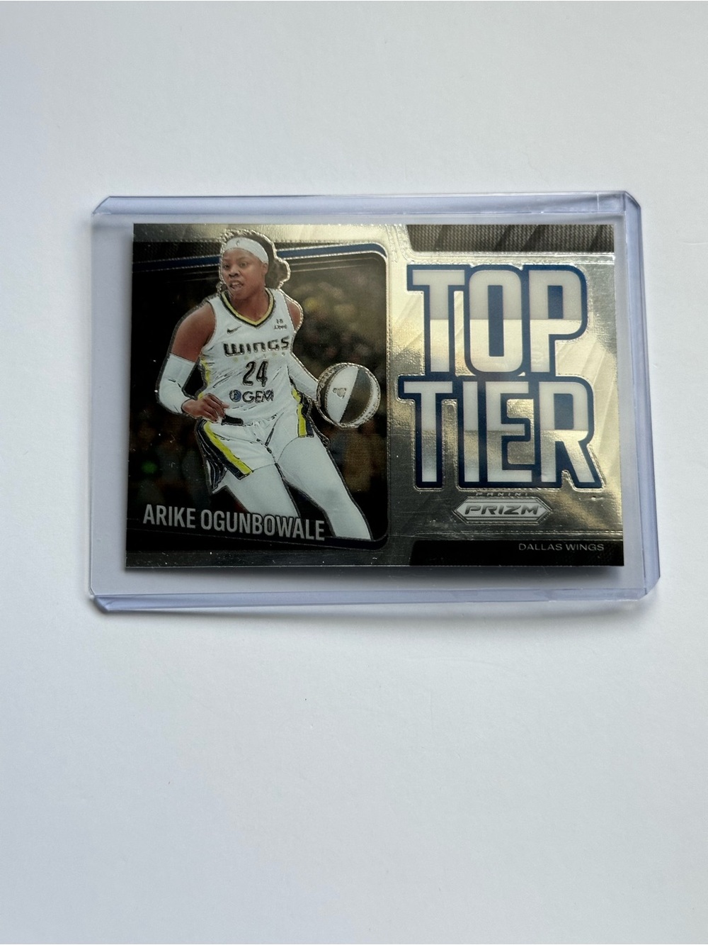 Panini Top Tier Basketball Card - Silver/Black/White